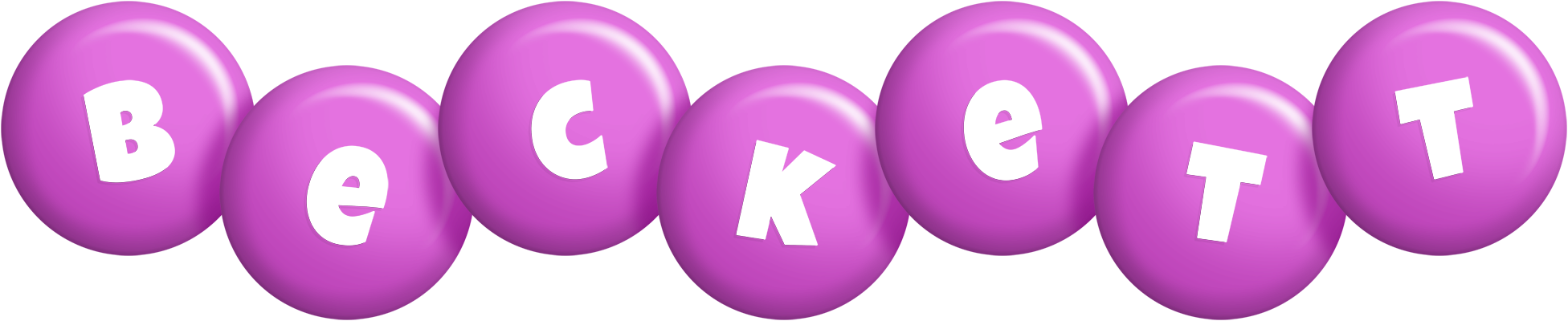 Beckett candy-purple logo