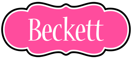 Beckett invitation logo