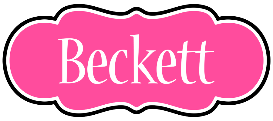 Beckett invitation logo