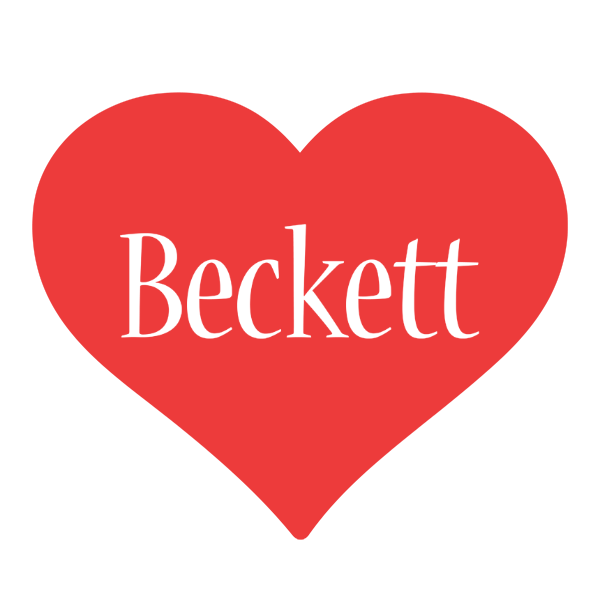 Beckett love logo