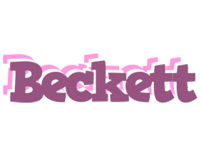 Beckett relaxing logo