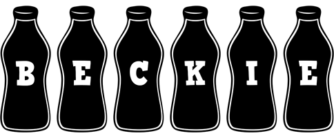 Beckie bottle logo