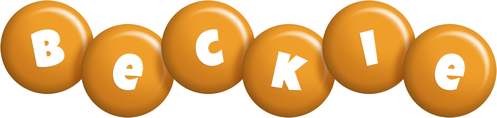 Beckie candy-orange logo