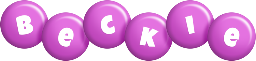 Beckie candy-purple logo