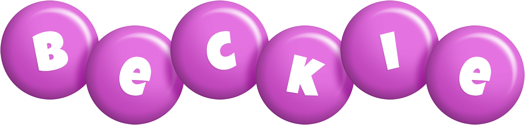 Beckie candy-purple logo