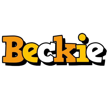 Beckie cartoon logo