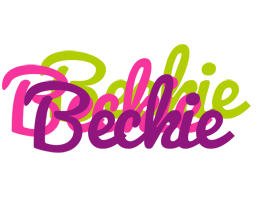 Beckie flowers logo