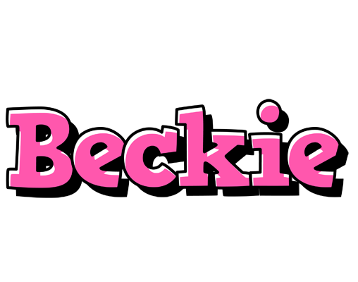 Beckie girlish logo