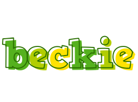 Beckie juice logo