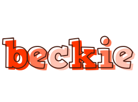 Beckie paint logo