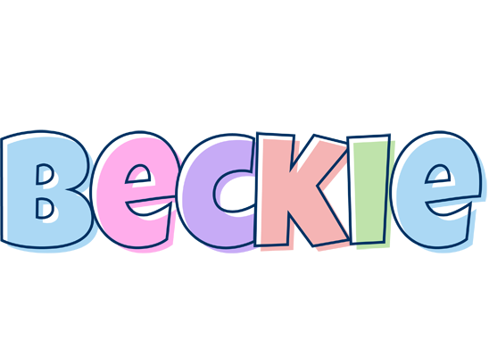 Beckie pastel logo