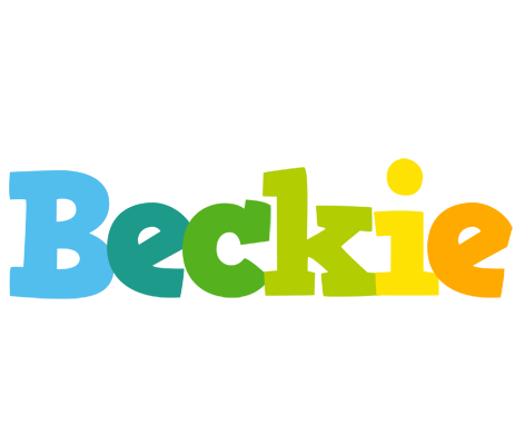 Beckie rainbows logo