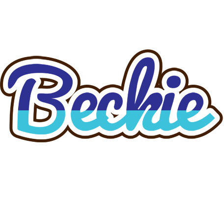 Beckie raining logo