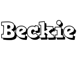 Beckie snowing logo