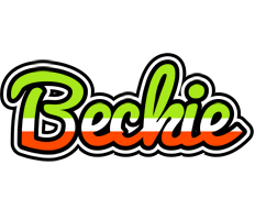 Beckie superfun logo