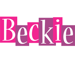 Beckie whine logo