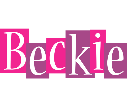 Beckie whine logo