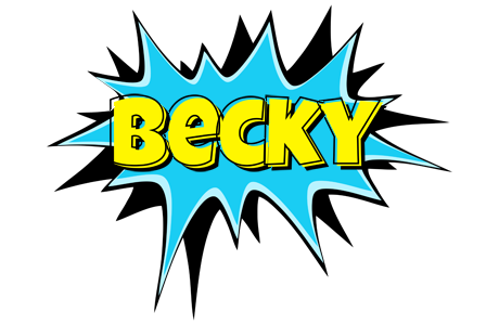 Becky amazing logo