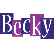Becky autumn logo