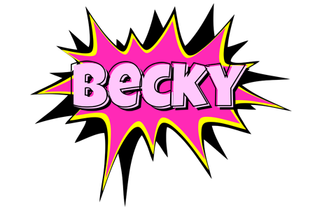 Becky badabing logo