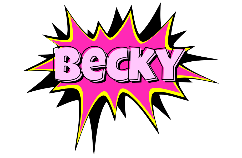 Becky badabing logo