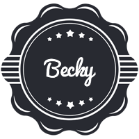 Becky badge logo