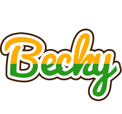 Becky banana logo
