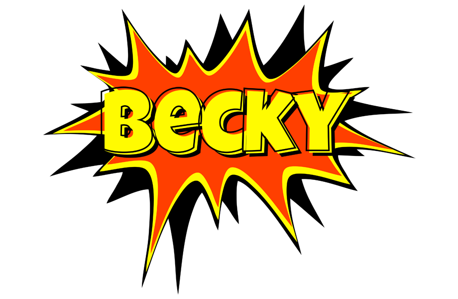Becky bazinga logo
