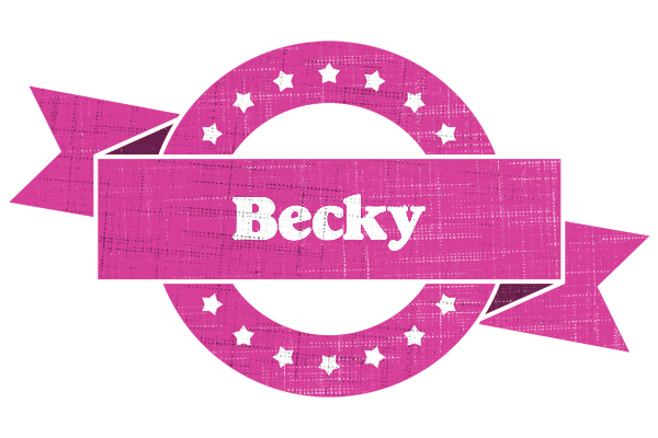 Becky beauty logo