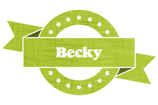Becky change logo