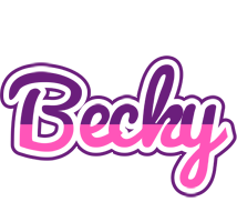 Becky cheerful logo