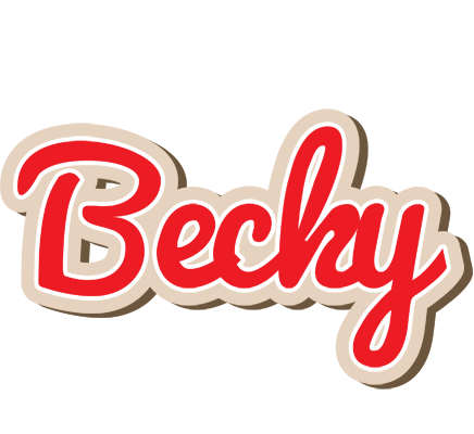 Becky chocolate logo