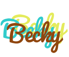 Becky cupcake logo