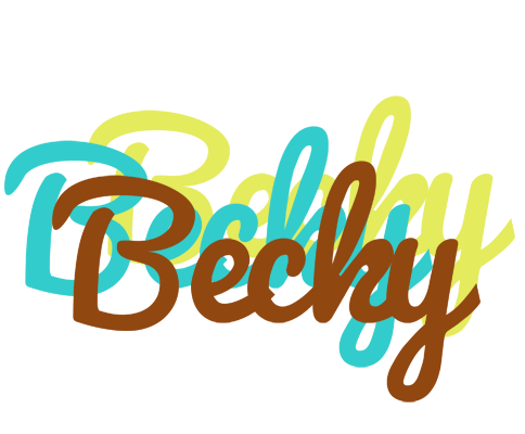 Becky cupcake logo