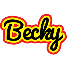 Becky flaming logo