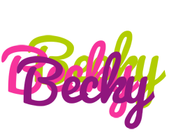 Becky flowers logo