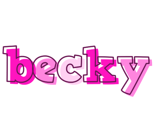Becky hello logo