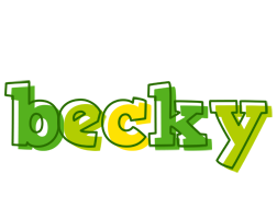 Becky juice logo