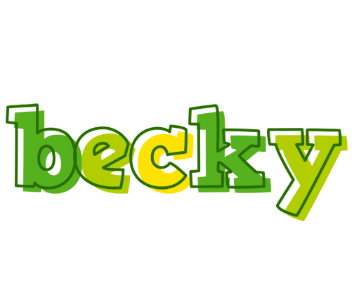 Becky juice logo