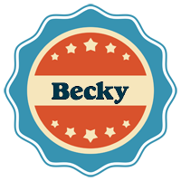 Becky labels logo