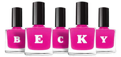 Becky nails logo