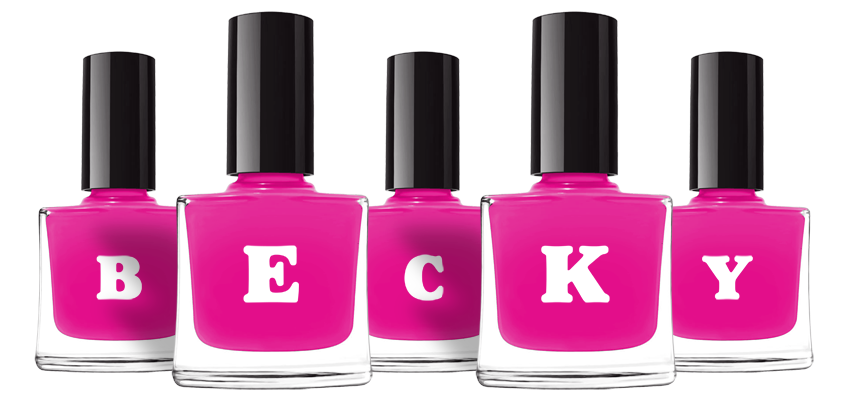 Becky nails logo