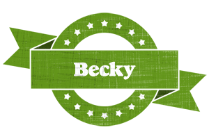 Becky natural logo