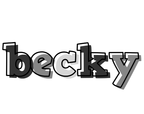 Becky night logo