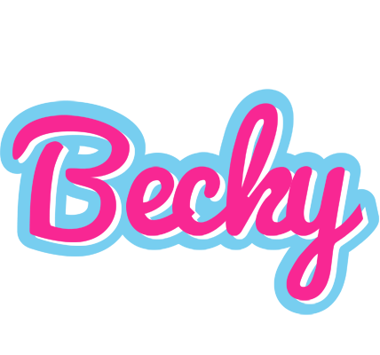 Becky popstar logo