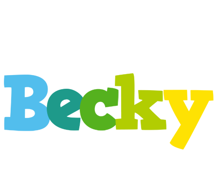 Becky rainbows logo