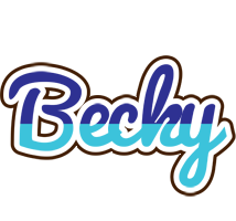 Becky raining logo