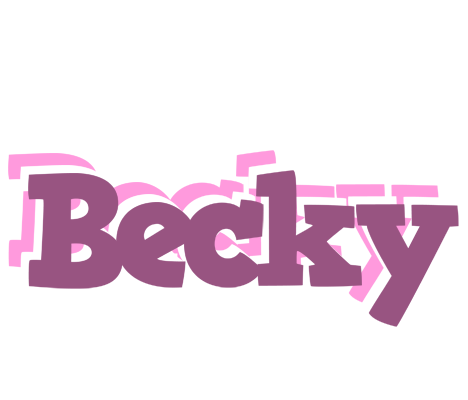 Becky relaxing logo