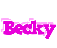 Becky rumba logo