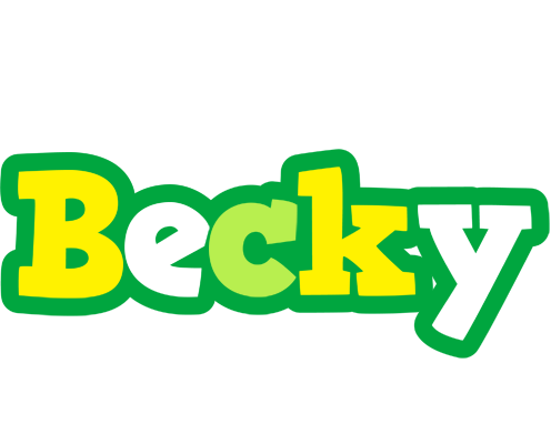 Becky soccer logo